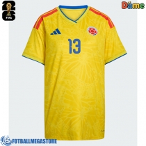 Fotballdrakt Dame Colombia Yerry Mina #13 Hjemmedrakt VM 2026 Kortermet